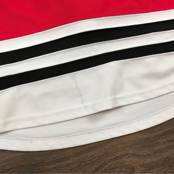 NHL Chicago Blackhawks Sports Team Patrick Kane #88 Men’s Red Ice Hockey Jersey - Picture 13 of 14